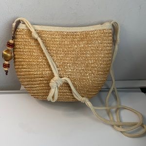 Objectives Small Straw Purse